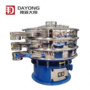 Machine de tamisage vibratoire rotative industrielle pour la classification et le filtrage des graines, du riz, de la farine, des épices, du sucre, du sel, de la poudre de café - Product Image 2