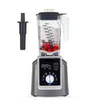 Robot culinaire électrique 3-en-1 2200W Crest Silver Bardefu – Mixeur, hachoir et centrifugeuse professionnel robuste
