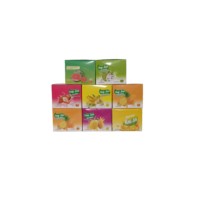 Vente en gros de boisson instantanée en poudre à saveur de fruit orange personnalisée