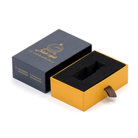 Tiroir à logo personnalisé avec tiroir coulissant en carton Emballage de boîte cadeau de luxe pour bijoux
