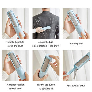 <span class=keywords><strong>Rodillo</strong></span> de pelusa para el cuidado de perros multicolor, cepillo de eliminación reutilizable, cepillos lavables para animales, rodillos pegajosos para quitar el pelo de mascotas para gatos y <span class=keywords><strong>ciclismo</strong></span> - Product Image 3