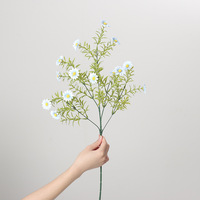 Bouquet décoratif pour la maison, le bureau, la décoration de jardin, décoration intérieure, plantes artificielles, fleurs en plastique, fleurs artificielles