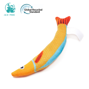 Factory Wholesale Durable Eco-Friendly Funny <b>Cat</b> Simulation Fish Toy Grinding Teeth and Chewing <b>Plush</b> Catnip Fish - Product Image 5
