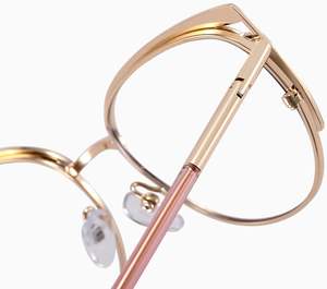 Monturas Ópticas al por Mayor, Gafas de Mujer de Alta Calidad, Nueva Moda 2025, Montura Metálica, Gafas Fotocromáticas Anti Luz Azul - Product Image 5