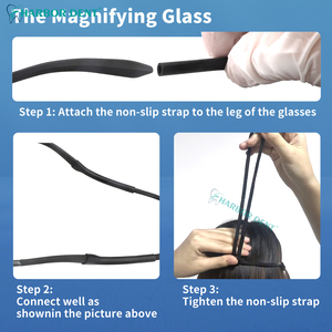 <strong>4X</strong> Dental 48 &deg; Ergo <strong>Loupes</strong> Zoom <strong>Loupes</strong> Adjustable Working Distance <strong>Surgical</strong> Magnifying Glasses Dentistry Magnifying Tools - Product Image 3