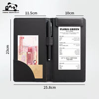 Pince à billets de caisse premium pour restaurants et hôtels, porte-billets, pince de caissier, porte-chèques