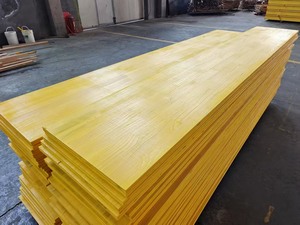 Bảng điều khiển triply thương mại 27mm vân sam thông linh sam 3 lớp bê tông màu vàng xây dựng ván khuôn ván khuôn ván ép - Product Image 3