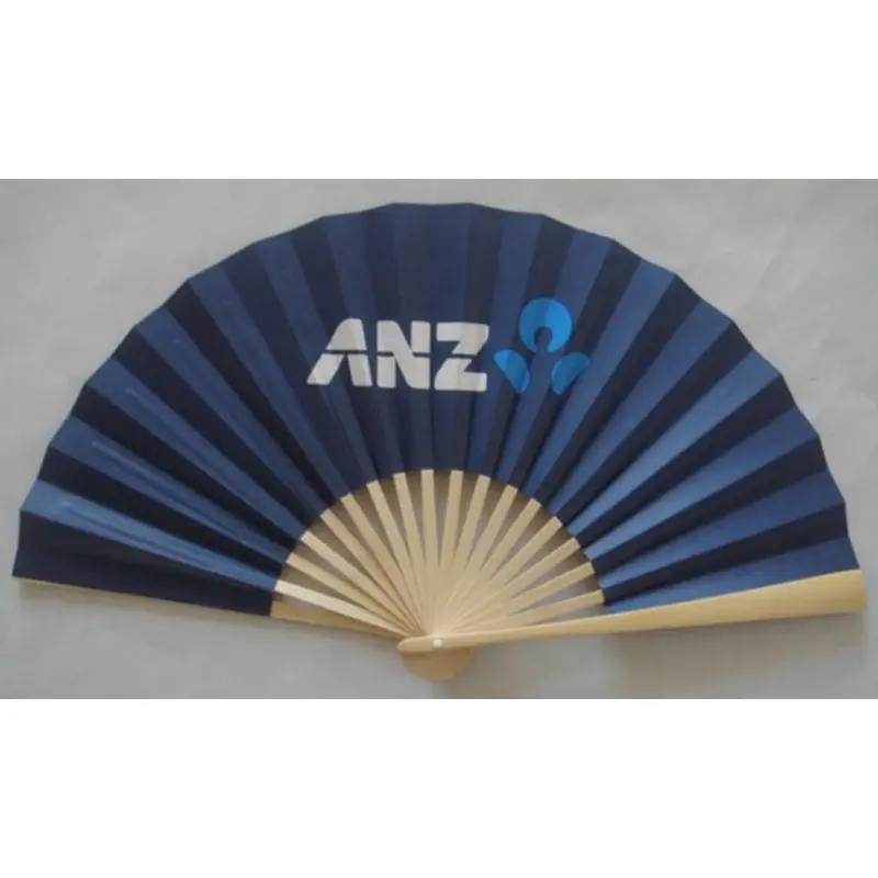 2023 21cm Flat Bamboo Wholesale Customized Folding Hand Fan Bamboo Crafts