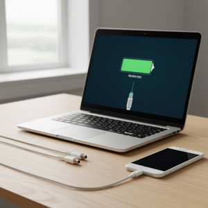 สายดาต้า S&N 6A ยาว 1000 มม. สายซิลิโคนเหลว USB สำหรับชาร์จและซิงค์ข้อมูล - Product Image 3