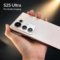 Smartphone S25 Ultra 5G 8 Go 256 Go Écran LCD Double SIM 108 MP Android 13 Téléphone portable