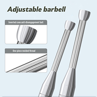 Macebell Clubbell réglable pour la musculation et le fitness en salle de sport, 6-en-1, en acier premium, 3-6 kg, pour entraînement des épaules, Clubs indiens