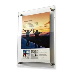 Bloques Acrílicos Impermeables de 5 mm de Grosor, Material de Acero, Placas de Fotos en Blanco para Sublimación, para Tableros Publicitarios - Product Image 2