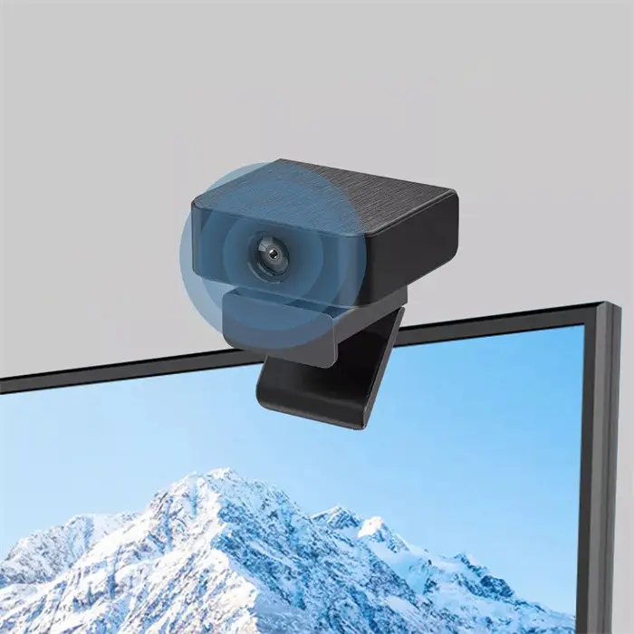 Private AI Auto Tracking Camera 1080 USB Webcam 360 Desktop Streaming Computador PC Cam Vlog
