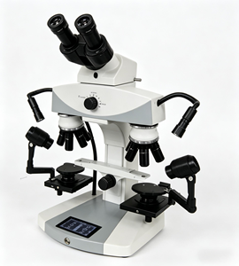 Microscope numérique de comparaison 8-96X (extensible 3.2-307X) – Équipement de laboratoire haute précision pour l'inspection d'épreuves légales - Product Image 1