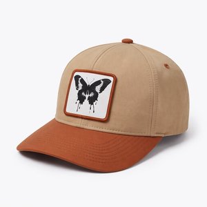 Gorra de Béisbol Premium T&L de 6 Paneles, de Nailon y Terciopelo, con Logotipo Bordado Personalizado, Ajustable, para Deportes al Aire Libre, Venta al Por Mayor - Product Image 1