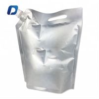 500ml, 1000ml, 5 litres, pochette avec bec verseur de qualité alimentaire