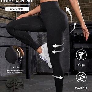 Seamless High Waist Yoga Pants Women Push Up Hip Leggings Squat Proof Gym Trousers - Product Image 2
