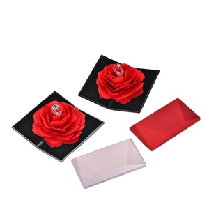 Custom Wedding <strong>Women</strong> Marry Gift <strong>Box</strong> Jewelry Packaging Ring <strong>Box</strong> <strong>for</strong> Christoms - Product Image 1
