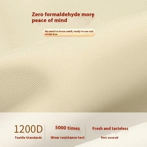 Hộp đựng quần áo gấp gọn chắc chắn bằng vải Oxford, có nắp và khóa kéo, dùng để sắp xếp tủ quần áo - Product Image 3