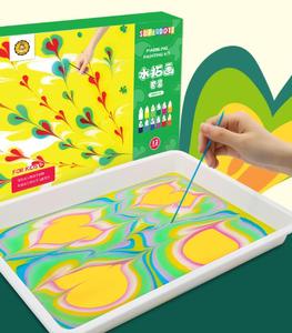 Kit de Pintura de Mármol Superdots para Niños y Adultos, Juego de Pintura de Agua para Mármol de 12 Colores, Kit de Pintura Mágica de Mármol con Acuarelas Sólidas - Product Image 5