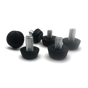 Pieds réglables M5 M6, base à vis en plastique 15mm 16mm, pour pieds de table et de chaise - Product Image 2