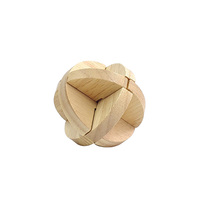 Coffret Complet Personnalisable de Cadenas de Kongming, Décoration en Bois à Enficher, Boules de Puzzle Luban, Jouets de Déverrouillage, Cadeaux pour Enfants et Étudiants