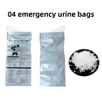 Sac de collecte d'urine jetable certifié CE pour voyage, 600ml/700ml, matériau PE/IXPE, 17g, anti-fuite, OEM/ODM personnalisé, soins aux personnes âgées