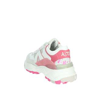 Zapatillas Deportivas para Mujer Accademia 72, Blancas y Fucsia, con Suela Gruesa, Estilo Casual y Moderno - Product Image 1