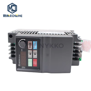 อินเวอร์เตอร์ควบคุมเวกเตอร์ขนาดกะทัดรัด VFD015EL43A VFD007EL43A 0.75kW 1.5kW 380V AC พร้อมพอร์ต RS485 และระบบควบคุม PID สำหรับสายพานลำเลียง - Product Image 1