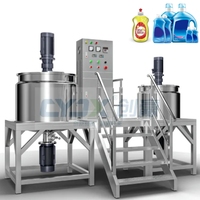 Offre Spéciale industriel 300L 500L 1000L 2000L réservoir de mélange de chauffage en acier inoxydable liquide avec agitateur pour les aliments chimiques cosmétiques