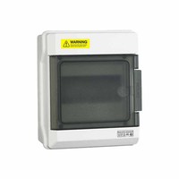 Boîtier de distribution, tableau de distribution, rail DIN pour disjoncteur MCB, RCD, RCBO