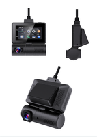 Caméra embarquée 4G LTE AI avec écran tactile 3,0 pouces, Android 10, 1080P+720P et ADAS