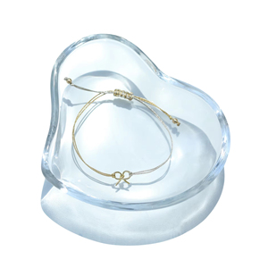 Bracelet multicolore avec nœud et diamants en or 14 carats, bijoux fins, vente en gros, fabricant sur mesure, OEM ODM, usine de bijoux, cadeau pour femme - Product Image 1