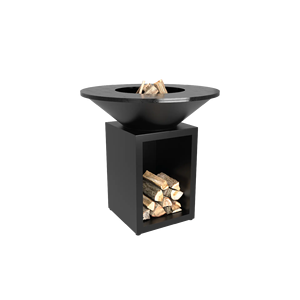 Barbecue extérieur en acier corten rouillé - Product Image 2