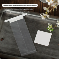 Emballage alimentaire en plastique transparent jetable pour boulangerie, confiserie, desserts, restauration, emballage en plastique