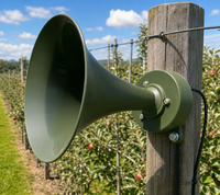 Haut-parleur de chasse MP3, lecteur de sons d'oiseaux, 120 dB, puissant, pour extérieur, avec câble DC coudé de 2 m