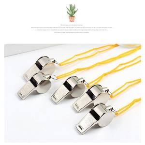 Silbato Metálico <span class=keywords><strong>de</strong></span> Alta Frecuencia para Exteriores, para Árbitros, Socorristas, Emergencias y Terremotos, con Cordón - Product Image 6