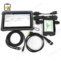 (bssy)Tablette F110 V2.8.150 pour interface d'outil de diagnostic Vocom 1 88890300 pour camions, excavatrices, UD/Mack Diagnose Round