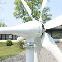 ELEGE Haute qualité 800W ~ 10kw Mini petit générateur d'énergie éolienne à axe horizontal pour usage domestique