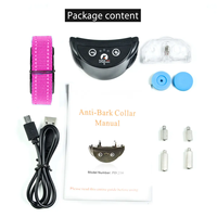Einstellbare Empfindlichkeit Beep Vibration Shock AUTO Barking Collar Bark Trainings halsband Dog Bark Collar