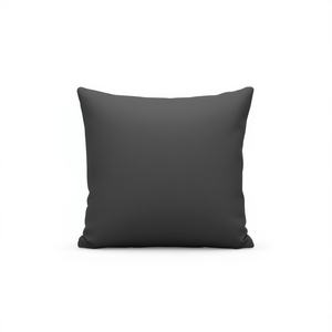 Cuscino per Sedia da Esterno in Tessuto Oxford Antracite 50x50x7 cm Quadrato Rimovibile Lavabile per Tutte le Stagioni - Product Image 1