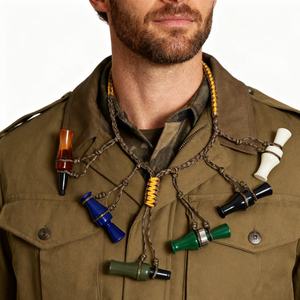 Verstellbares Nylon Duck Call <span class=keywords><strong>Lanyard</strong></span> mit 12 abnehmbaren Schlaufen Langlebiges Game Call <span class=keywords><strong>Lanyard</strong></span> Jagd zubehör Decoy Call <span class=keywords><strong>Lanyard</strong></span> - Product Image 1