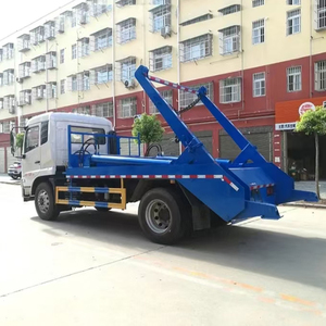 รถบรรทุกขยะดีเซลสีขาว 4x2 พร้อมแขนยกแบบสวิงลอร์ด น้ำหนักรวม 18000 กก. - Product Image 6