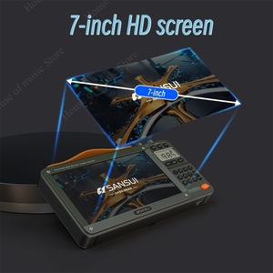 SANSUI F50 <span class=keywords><strong>Radio</strong></span> FM Portatile con Display Video, Altoparlanti Wireless, Doppio Slot per Scheda TF, Lettore Musicale MP4, E-Book - Product Image 2