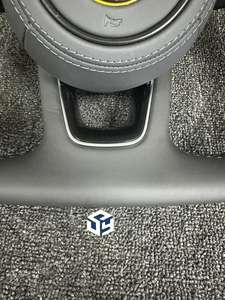 Volante Deportivo de Cuero Alcantara para VW/Volkswagen GTI, Compatible con Golf 6 7 Serie R, Passat B8 Mk7 MK8, <span class=keywords><strong>Arteon</strong></span>/CC, Modelos Jetta - Product Image 5