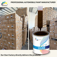 Peinture acrylique transparente jaune fer 1K résistante aux intempéries Car Charm MK-124, peinture en aérosol liquide pour revêtement de peinture automobile