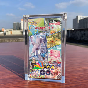 Boîte de booster japonaise Pokémon Battle Legion en acrylique magnétique portable résistante à l'eau, fabriquée sur mesure par RAY YI Factory - Product Image 2