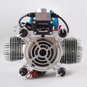 DLE200 Power Umbrella <b>Gasoline</b> Engine Dual Cylinder Two Stroke Natural Air Cooled Start 200CC Displacement Metal - Product Image 2