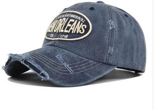 <span class=keywords><strong>Casquette</strong></span> de baseball unisexe personnalisable en jean brodé <span class=keywords><strong>Von</strong></span> Sports, style camionneur néerlandais, imperméable et anti-UV, avec boucle métallique - Product Image 5