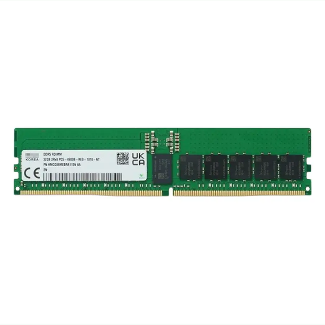 HMCG88MEBRA115N 32GB DDR5 Dual Rank PC5-38400 REG ECC RDIMM 1.1V 288-PIN Server RAM Memory Module